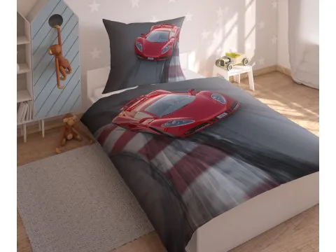Pościel młodzieżowa 140x200 Super Cars 2381 A