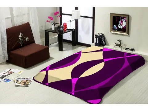 Koc akrylowy 160x220 Fioletowy 267