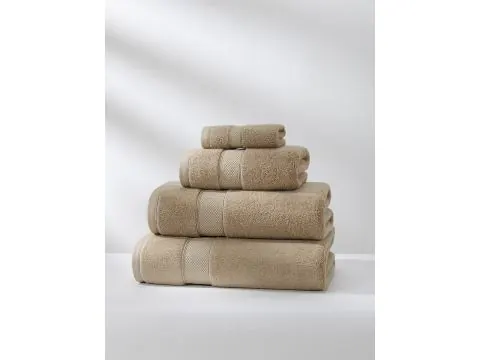Ręcznik do rąk i twarzy Leo 50x90 cm – mocca, 100% bawełna, 650 g/m²