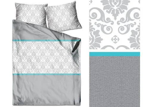 Pościel satynowa Paradis 160x200 Gold Line Greno