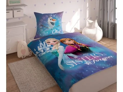 Pościel dziecięca Kraina Lodu Olaf 140x200 Detexpol Fro 11