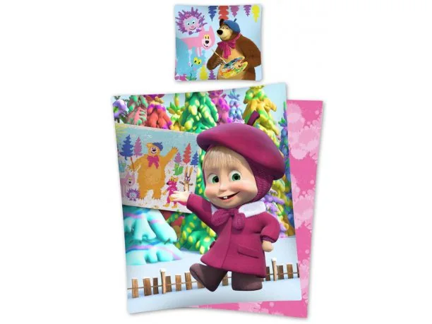 Pościel dla dzieci 160x200 Masha esa Medve 02