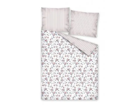 Pościel z bawełny 160x200 Różyczki wz.2188 B Detexpol
