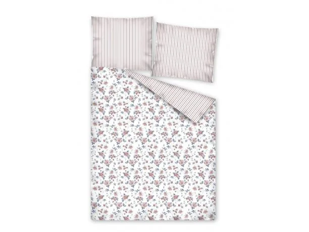 Pościel z bawełny 160x200 Różyczki wz.2188 B Detexpol