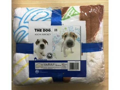 Koc dla dzieci 120X150 Minnie kocyk z mikrofibry Stc 01