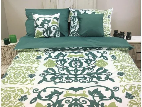 Komplet pościeli satynowej Andropol 160x200 + 2 jaśki wz 17916/4