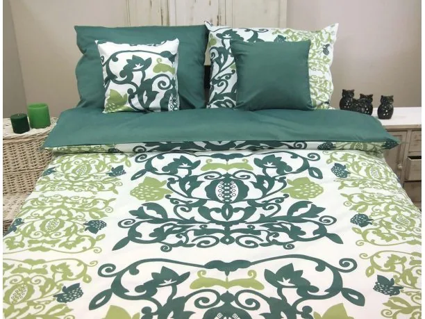 Komplet pościeli satynowej Andropol 200x220+ 2 jaśki wz 17916/4