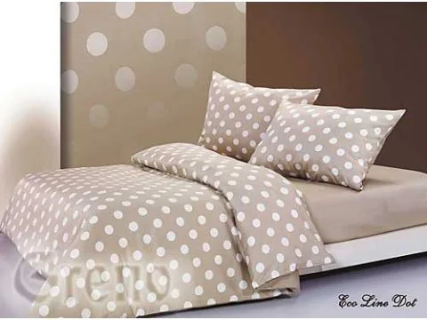 Pościel satynowa Greno XQ Eco Line DOT 140x200