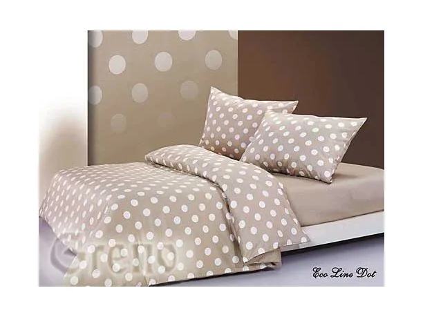 Pościel satynowa Greno XQ Eco Line DOT 140x200