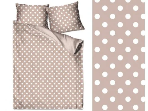 Pościel satynowa Greno XQ Eco Line DOT 140x200