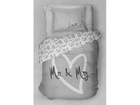 Pościel bawełniana 140x200 + 1 szt 70X80 wz. 2407 A