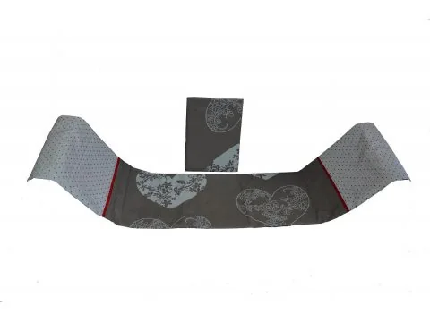 Pościel z bawełny Love Me Beżowa 220x200 Greno