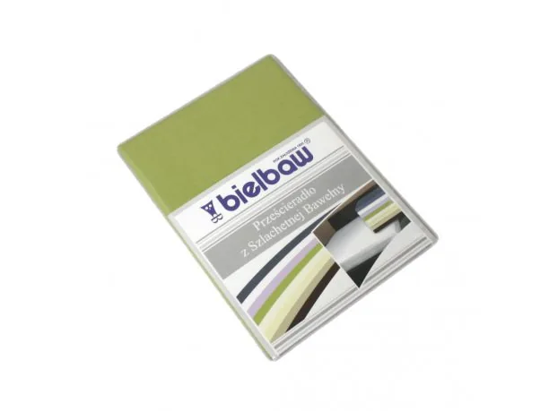 Prześcieradło Bawełniane Bielbaw 160x210 Limonka Greno