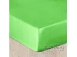 Prześcieradło satynowe z gumką 90x200 Zielony 014
