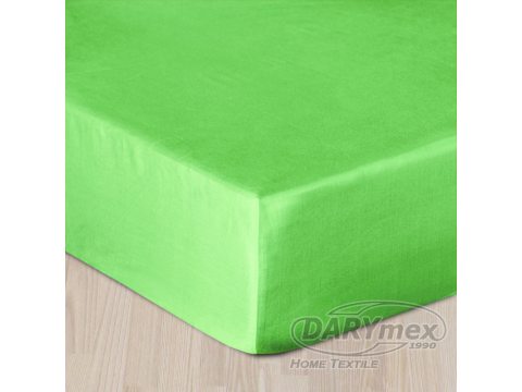 Prześcieradło satynowe z gumką  220x200 Zielony 014 Prześcieradło satynowe z gumką  220x200 Zielony 014