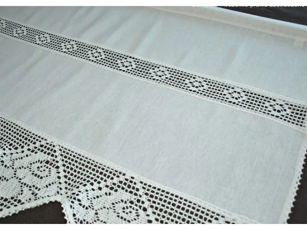 Lambrekin 70x100 Idylla Biała firana 613