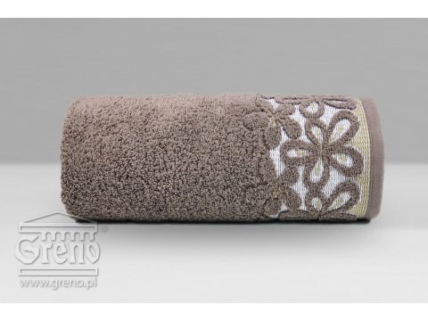 Ręcznik Greno  Bella 30 x 50 czekoladowy Ręcznik Greno  Bella 30 x 50 czekoladowy