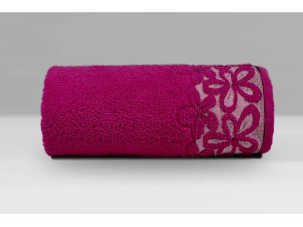 Ręcznik Greno Bella 30x50 Fuksja