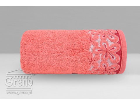 Ręcznik Greno Bella 50x90 Koralowy Ręcznik Greno Bella 50x90 Koralowy
