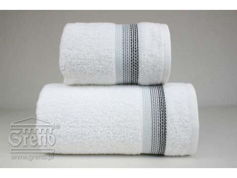 Ręcznik Ombre 70x140 Biały Greno Ręcznik Ombre 70x140 Biały Greno