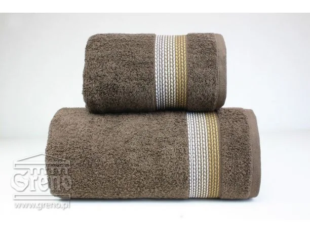 Ręcznik Ombre 70x140 Brązowy Greno