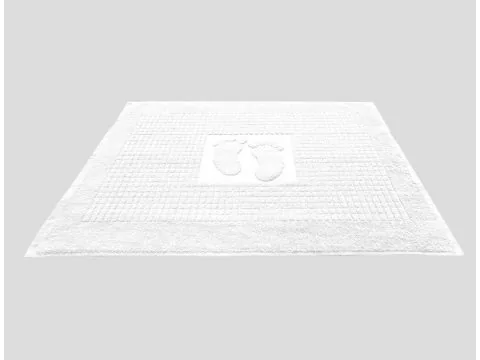 Dywanik łazienkowy Stopki Kolor 50x70 cm Biały