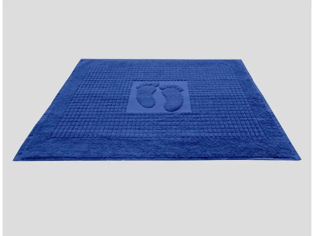 Dywanik łazienkowy Stopki Kolor 50x70 cm Granatowy