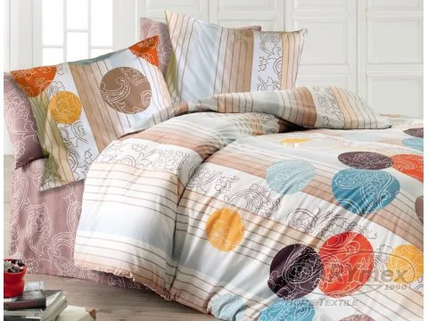 Pościel z bawełny 200 x 220 Kamelya Orange Exclusive Premium