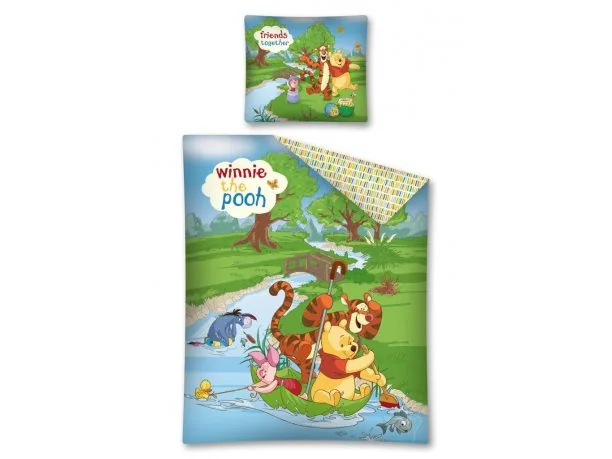Komplet pościeli dziecięcej Winnie the Pooh / Kubuś Puchatek 160x200 WTP 11