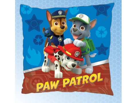 Poszewka licencyjna - microfibra - 40x40 cm - Psi patrol 011