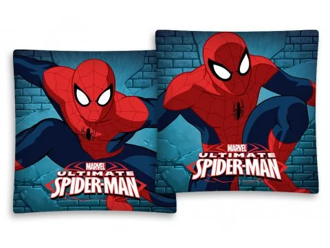 Poszewka licencyjna dla dzieci - microfibra - 40x40 cm - Spider Man SM 05
