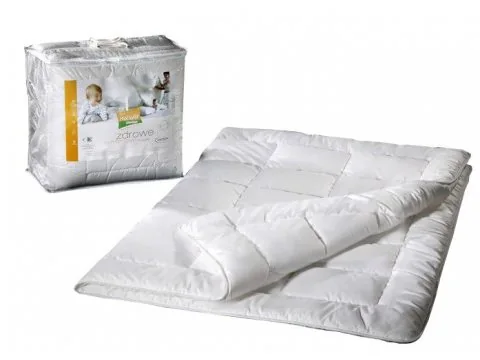 Kołdra letnia - antyalergiczna - biała - 160x200 cm - Hollofil® Allerban® - AMW