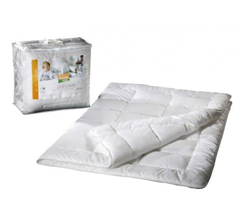 Kołdra letnia - antyalergiczna - biała - 220x200 cm - Hollofil® Allerban® - AMW