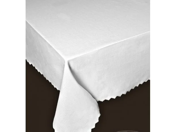 Obrus plamoodporny 140x200 cm biały len