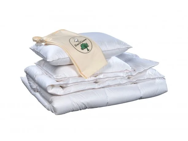 Poduszka puchowa - trzykomorowa - 70x80 cm - świeży puch gęsi - Animex - Tree &Goose