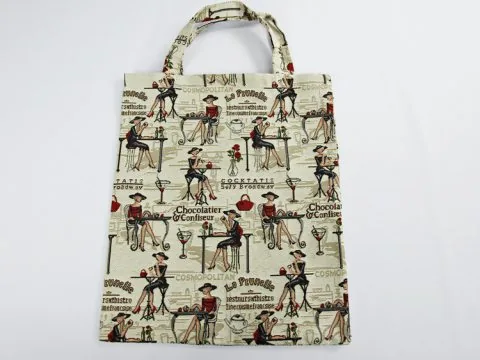 Torba gobelinowa - mała - 32 x 39 - butik - Cosmopolitan