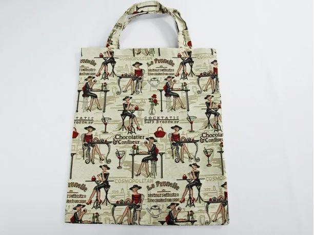 Torba gobelinowa - mała - 32 x 39 - butik - Cosmopolitan