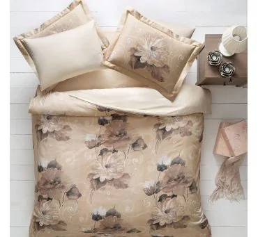 Pościel satynowa ekskluzywna - Sahra - 200x220 - Satin Delux Tivolyo Home