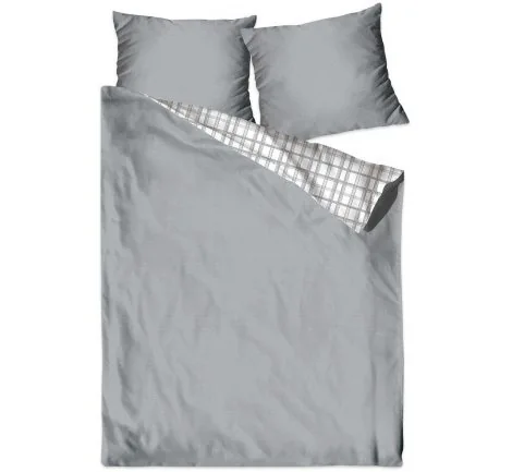 Pościel Bawełniana- 220x200 - Charlie Gray - Bielbaw - dwustronna
