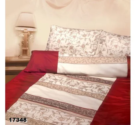 Pościel satynowa 140x200 +70x80 Andropol wz 17348/1 Basic