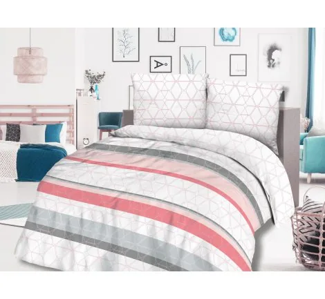 Pościel z bawełny - Geometryczna 220x200 - 71404/1 Cottonlove
