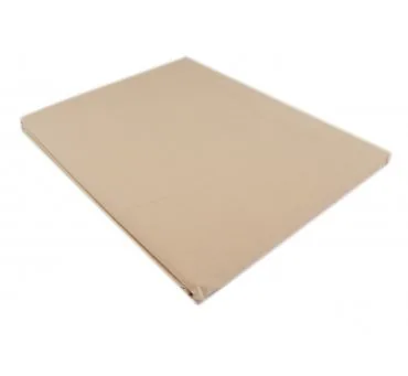 Prześcieradło bawełniane Słodkie Sny 160x215 Jasny Beż bez gumki z bawełny