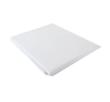 Prześcieradło bawełniane Słodkie Sny 220x200 Białe bez gumki z bawełny