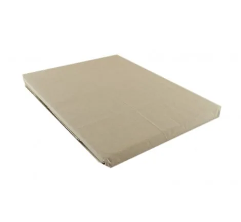 Prześcieradło bawełniane Słodkie Sny 220x200 - Ciemny Beż - bez gumki z bawełny