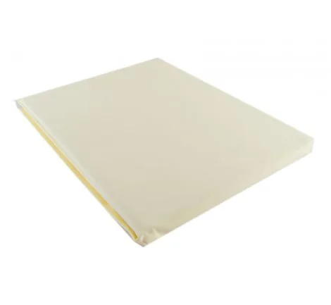 Prześcieradło bawełniane Słodkie Sny 220x200 - Kremowe - bez gumki z bawełny