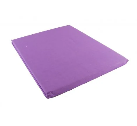 Prześcieradło bawełniane Słodkie Sny 220x200 - Fiolet - bez gumki z bawełny