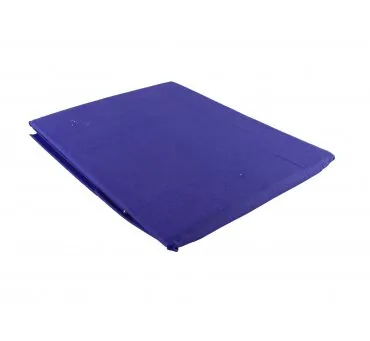 Prześcieradło bawełniane Słodkie Sny 220x200 - Szafir - bez gumki z bawełny