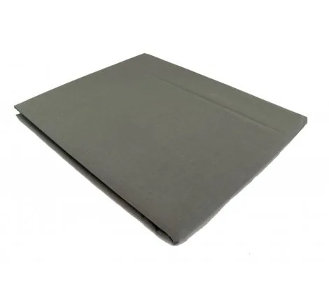 Prześcieradło bawełniane Słodkie Sny 220x200 - Ciemny Popiel - bez gumki z bawełny