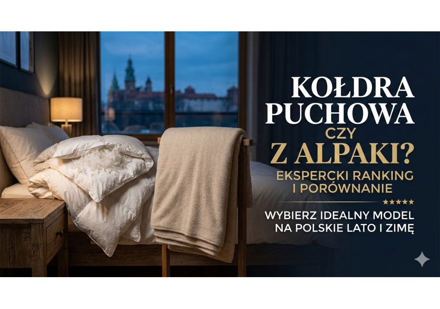 Kołdra puchowa czy z alpaki? Ekspercki ranking i porównanie: wybierz idealny model na polskie lato i zimę