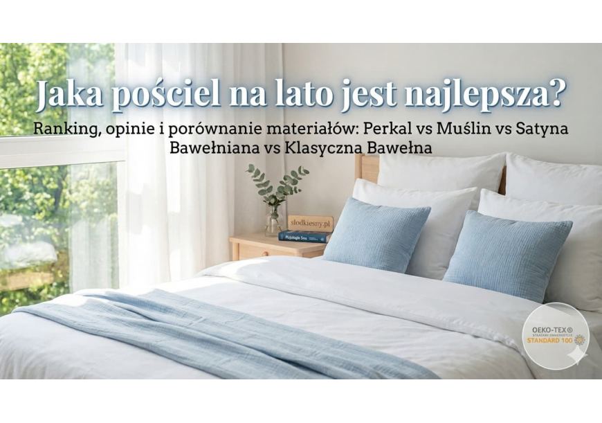 Jaka pościel na lato jest najlepsza? Ranking, opinie i analiza chłodzących materiałów